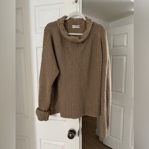 Anthropologie Oversized Cowl neck Sweater